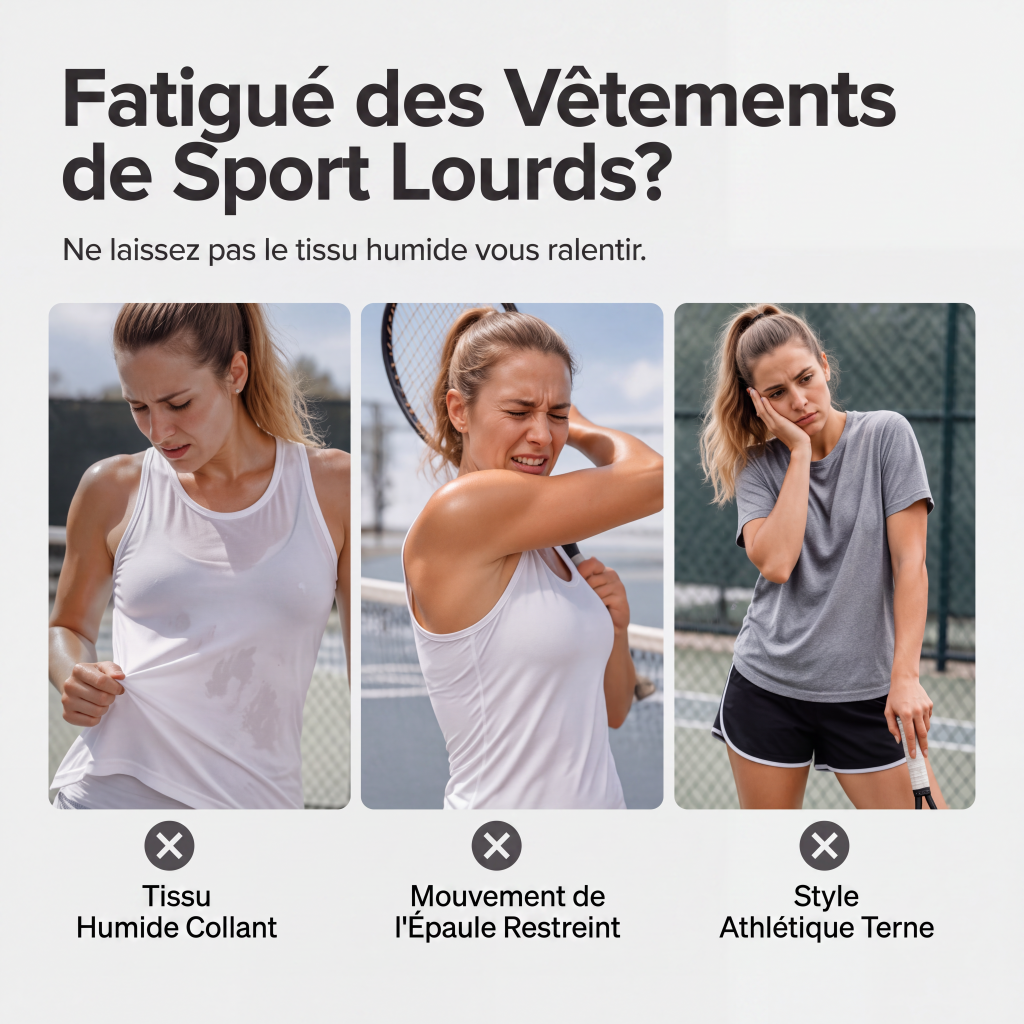 🎾-50 % DE RÉDUCTION ! ✨Robe de tennis légère : fraîcheur et coupe confortable et ajustée ! 🌬️