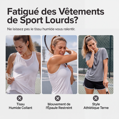 🎾-50 % DE RÉDUCTION ! ✨Robe de tennis légère : fraîcheur et coupe confortable et ajustée ! 🌬️
