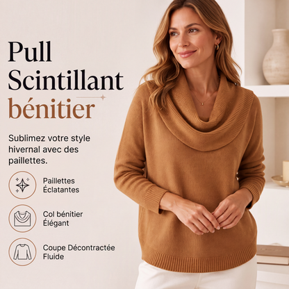 Pull en maille au tombé élégant