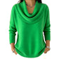 Pull en maille au tombé élégant