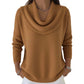 Pull en maille au tombé élégant
