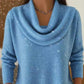 Pull en maille au tombé élégant