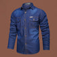 Chemise en Jean à Manches Longues Décontractée pour Homme