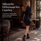 Robe pull pour femme à col roulé côtelé et manches longues