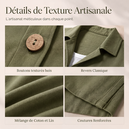 Chemise boutonnée oversize rétro pour femme