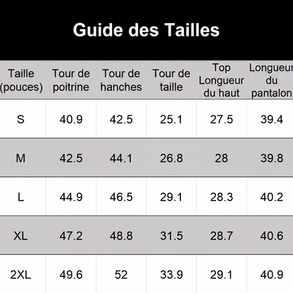 Ensemble 2 pièces pour femme : haut élégant à col V et pantalon large