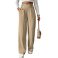 Pantalon taille haute large pour femmes