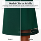 Robe élégante ligne A à col bénitier avec manches en dentelle