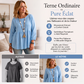 Top babydoll décontracté et ample pour femme