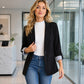 ☀️🧥Nouveautés - Cardigan-blazer épuré : tombé fluide et style polyvalent, du bureau à la soirée