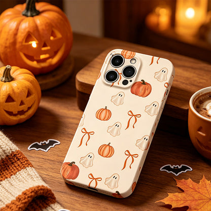 🎃 Coque de téléphone fine en TPU pour Halloween avec un imprimé saisonnier amusant