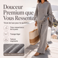 Ensemble cape à capuche ample et pantalon large pour femme