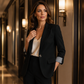 Veste blazer décontractée pour femme
