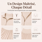 Ensemble top court et jupe longue pour femme