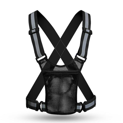 🦺 50% DE RÉDUCTION! 🏃 Gilet réfléchissant haute visibilité – Ajustable, léger & poche intégrée – Sécurité optimale pour la course, le vélo et les déplacements 🌙