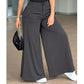 Pantalons de détente palazzo amples et confortables pour femme