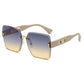 🕶️ -50% ! ✨ Lunettes de Soleil Carrées Sans Bord pour Femmes – Résine HD UV400 & Métal – Design Oversize avec Perles Décoratives pour Look Urbain Chic 💎
