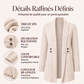Cardigan en maille croisé décontracté pour femme