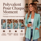 Cardigan en maille croisé décontracté pour femme