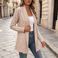 Cardigan en maille croisé décontracté pour femme