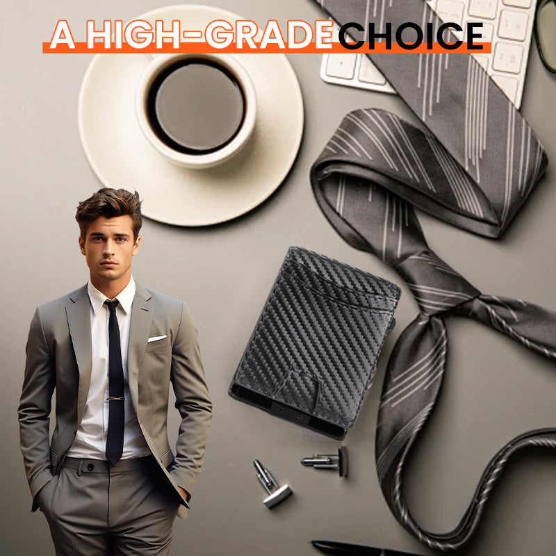 Porte-cartes magnétique pour homme – Compact, pliable et élégant