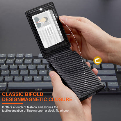 Porte-cartes magnétique pour homme – Compact, pliable et élégant