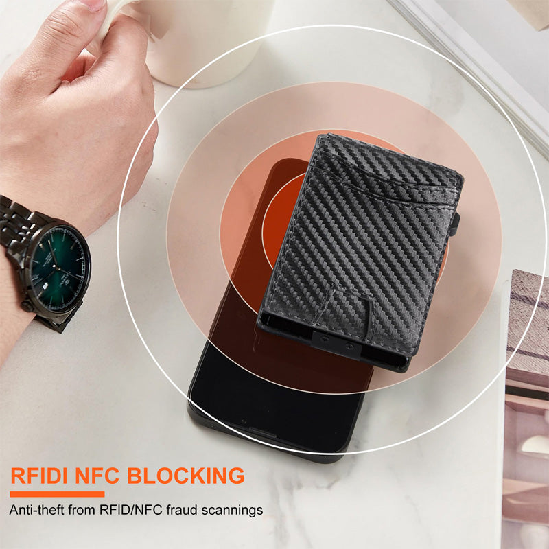 Porte-cartes magnétique pour homme – Compact, pliable et élégant