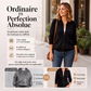 Blouson bomber zippé en maille côtelée pour femme
