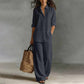 Ensemble chemise décontractée pour femme et pantalon à jambes larges