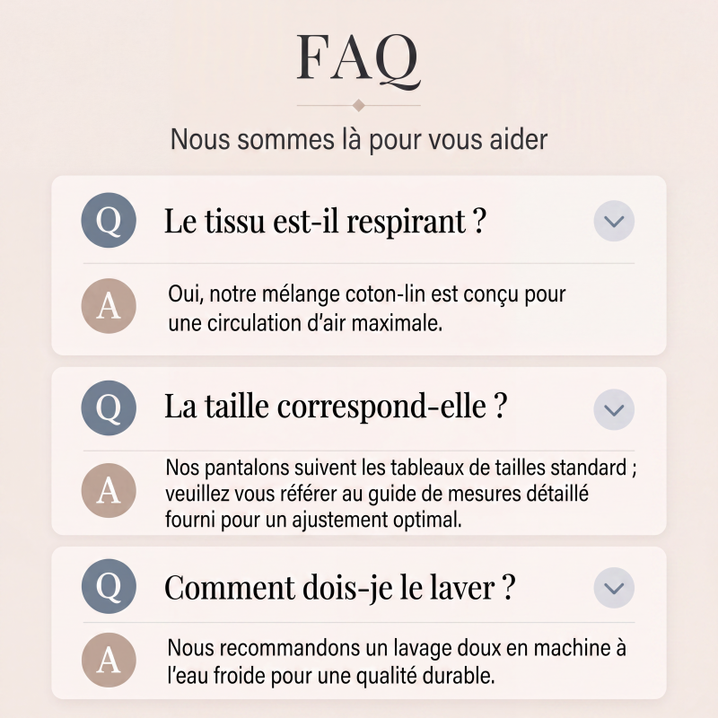 Pantalon décontracté à jambes larges et cordon de serrage pour femme