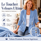 Cardigan en velours double boutonnage pour femme