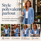 Cardigan en velours double boutonnage pour femme