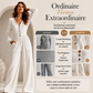 Combinaison à col V pour femme, manches longues
