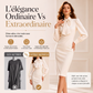 Robe crayon élégante pour femme avec col à nœud papillon