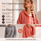Pull décontracté à capuche avec cordon de serrage pour femme