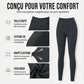 Leggings taille haute pour femme, effet liftant des fesses