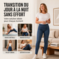Leggings taille haute pour femme, effet liftant des fesses
