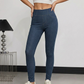 Leggings taille haute pour femme, effet liftant des fesses