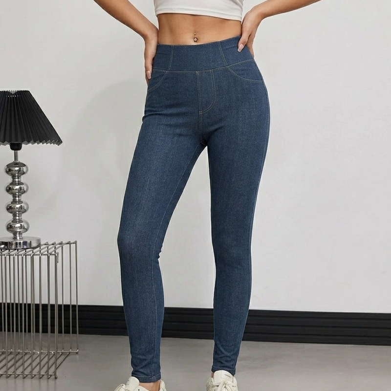 Leggings taille haute pour femme, effet liftant des fesses