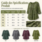 Blouse pour femmes grande taille à motif cachemire
