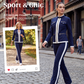 Ensemble de survêtement bicolore 2 pièces pour femme