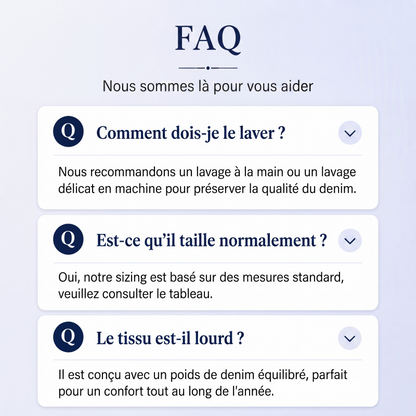 Veste en jean à volants et double boutonnage pour femme