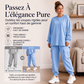 Ensemble décontracté pour femme : haut à col rond et pantalon cargo