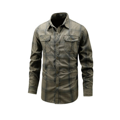 ✨Chemise à carreaux décontractée à manches longues pour homme – Chemise classique à carreaux et à manches longues pour un style chic et décontracté au quotidien👔
