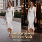 Robe midi élégante en satin pour femme