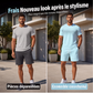 Ensemble 2 pièces décontracté pour homme : t-shirt et short