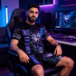 Ensemble décontracté pour homme : t-shirt à motif animalier et short