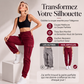 Pantalons cargo décontractés pour femme à taille élastique avec cordon de serrage