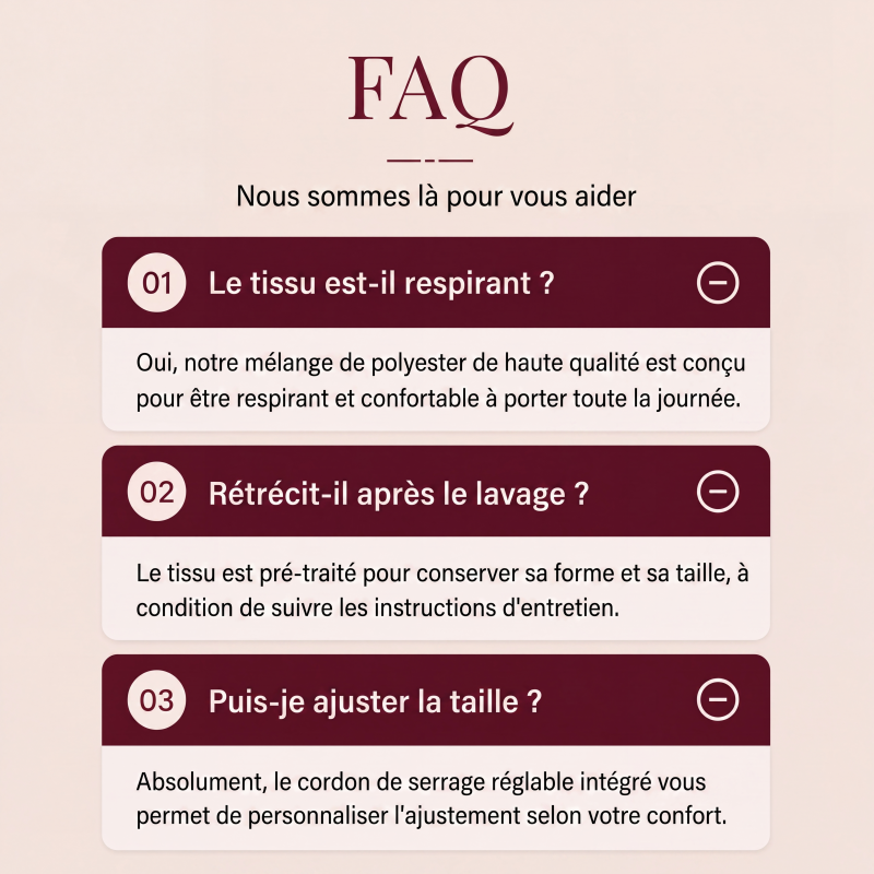 Pantalons cargo décontractés pour femme à taille élastique avec cordon de serrage