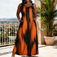 ✨ Robe Femme Grande Taille à Rayures – Sans Manches & Coupe Fluide